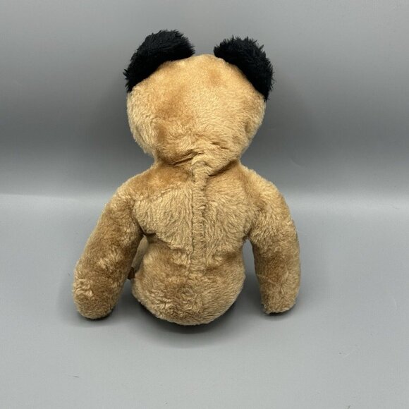 Eden Toys Vintage 1975 Paddington Bear Plush Stuffed Animal Tan Brown Haiti 13" - Picture 3 of 9